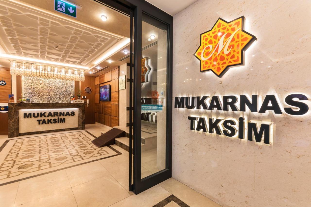 Mukarnas Taksim Hotel Isztambul Kültér fotó