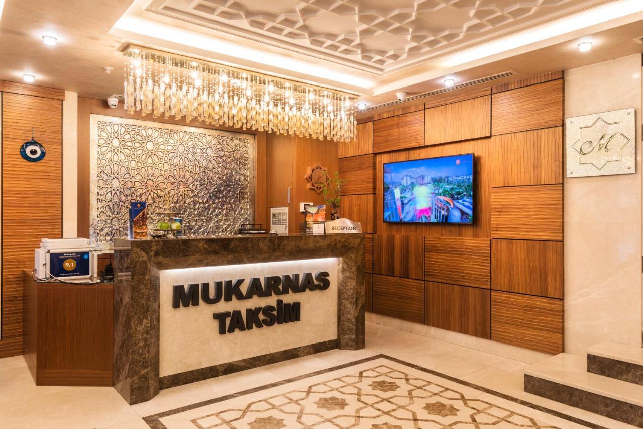 Mukarnas Taksim Hotel Isztambul Kültér fotó